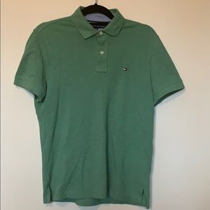 Tommy Hilfiger Men’s Small Green Shirt Sleeve Polo
